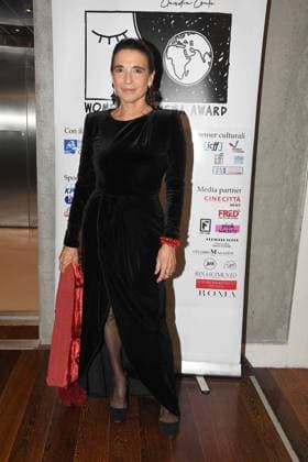 Filmfest in Rom, Maxxi Museum Women in Cinema Award Rome, Maxxi Museum Women in Cinema Award Rome, Maxxi Museum Women in Cinema Award, In the photo: Lina Sastri Rome Italy  Copyright: xIPA ABACAx BRIPA20231019_2561 IPA ABACAx BRIPA20231019_2561