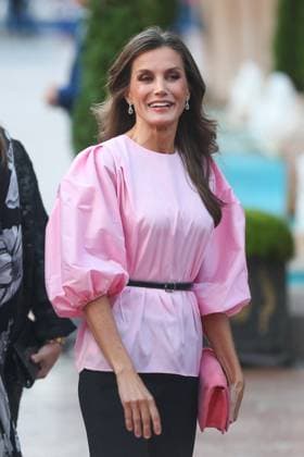 The King and Queen of Spain, the Princess of Asturias and Infanta Sofia preside over the 31st Princess of Asturias Awards Concert Queen Letizia arrives at the XXXI Princess of Asturias Awards Concert at the Auditorio Palacio de Congresos Principe Felipe on October 19, 2023 in Oviedo, Spain. Photo by Raul Terrel Europa Press ABACAPRESS.COM Oviedo Spain  Copyright: xEuropaxPress ABACAx 872467_022 EuropaxPress ABACAx 872467_022