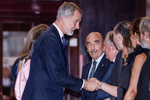 31st Princess of Asturias Awards Concert - Oviedo King Felipe VI of Spain attending the XXXI Princess of Asturias Awards Concert at the Auditorio Palacio de Congresos Principe Felipe on October 19, 2023 in Oviedo, Spain. Photo by Archie Andrews ABACAPRESS.COM Oviedo Spain  Copyright: xAndrewsxArchie ABACAx 872468_003 AndrewsxArchie ABACAx 872468_003
