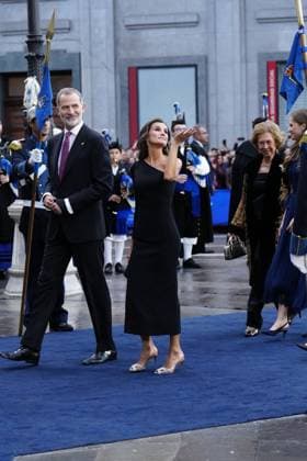 20-10-2023 Gala Princess Leonor and Queen Letizia and King Felipe and Princess Sofia and Queen Sofia during the Princess Asturias awards gala in Oviedo. No Spain  Copyright: xPPEx