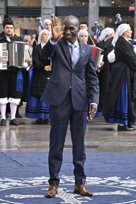 Eliud Kipchoge during the Princess of Asturias Awards 2023 in Oviedo, on Friday 20 October 2023 Cordon Press
