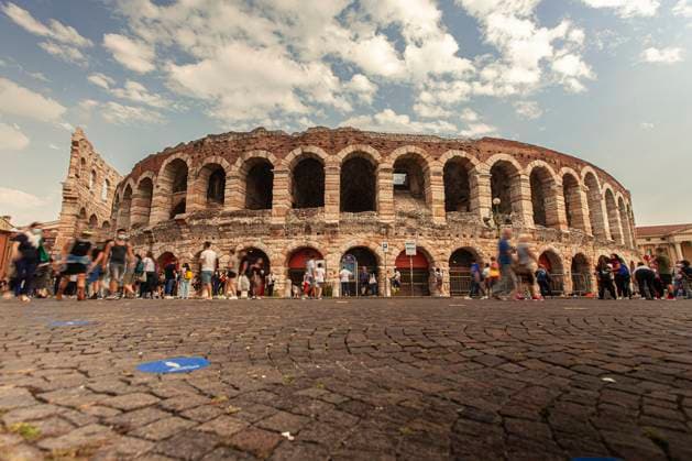 VERONA, ITALY 10 SEPTEMBER 2020: View of Arena of Verona in Italy View of Arena of Verona in Italy 3 Copyright: xx EDITT (3458)