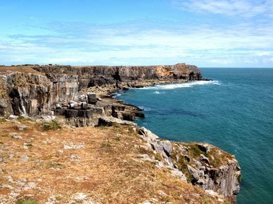 Pembrokeshire Coast Path, St. Govan s, Großbritannien, Wales Pembrokeshire Coast Path, St. Govan s, Großbritannien, Wales Copyright: xZoonar.com G.xDienstx 20553920