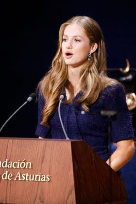 20-10-2023 Gala Princess Leonor during the Princess Asturias awards gala at the Campoamor Theatre in Oviedo. No Spain Â  Copyright: xPPEx