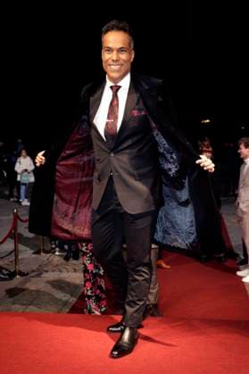 Patrick Dewayne bei der 34. Verleihung des Hessischen Film- und Kinopreises 2023 in der Alten Oper. Frankfurt, 20.10.2023 *** Patrick Dewayne at the 34 Hessian Film and Cinema Award 2023 ceremony at the Alte Oper Frankfurt, 20 10 2023. Foto:xP.xBackx xFuturexImagex filmpreis_hessen_3023