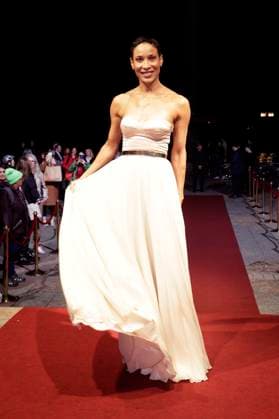 Annabelle Mandeng bei der 34. Verleihung des Hessischen Film- und Kinopreises 2023 in der Alten Oper. Frankfurt, 20.10.2023