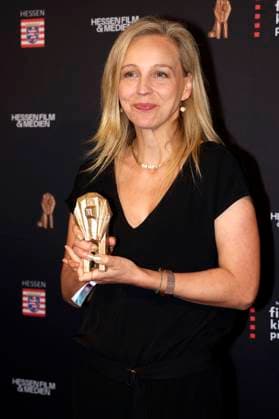 Petra Schmidt-Schaller bei der 34. Verleihung des Hessischen Film- und Kinopreises 2023 in der Alten Oper. Frankfurt, 20.10.2023