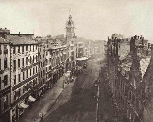 RECORD DATE NOT STATED Trongate From Tron Steeple ( 17), Printed 1900. Copyright:xHeritagexArt HeritagexImagesxThomasxAnnanx IMAGO, ! ACHTUNG: AUFNAHMEDATUM GESCHÄTZT!  Copyright:HeritagexArt HeritagexImagesxThomasxAnnanx IMAGO