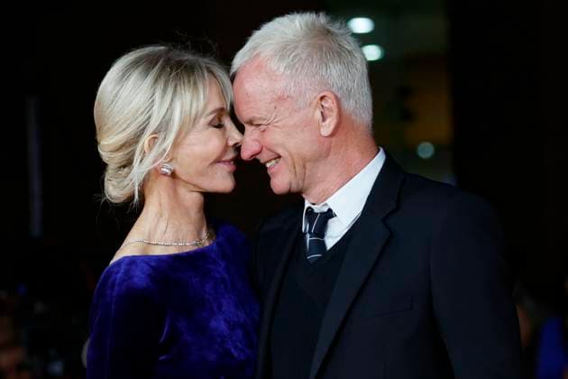 Bilder des Jahres 2023, Entertainment 10 Oktober Entertainment Themen der Woche KW43 Entertainment Bilder des Tages Filmfest in Rom, Posso entrare An ode to Naples Premiere October 23, 2023, ROME, ITALY: British musician Sting (R) and his wife director Trudie Styler (L) arrive for the screening of the movie ˜Posso entrare? An ode to Naples™ at the 18th annual Rome International Film Fest in Rome, Italy, 23 October 2023. The Festa del Cinema di Roma runs from 18 to 29 October 2023. ANSA FABIO FRUSTACI ROME ITALY  - ZUMAa110 20231023_zaf_a110_088 Copyright: xFabioxFrustacix