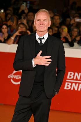 Foto IPP Gioia Botteghi Roma 23 10 2023 Festa del cinema di Roma 2023 red carpetdel film Posso entrare? An ode to Naples nella foto: Sting - Gordon Matthew Thomas Sumner - Italy Photo Press - World Copyright *** Photo IPP Gioia Botteghi Rome 23 10 2023 Rome Film Festival red carpetdel film I can enter An ode to Naples in photo Sting Gordon Matthew Thomas Sumner Italy Photo Press World Copyright 