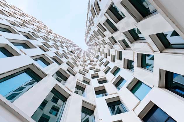 Creative Highlights World Germany, Berlin, Exterior of modern office building, MMPF00973