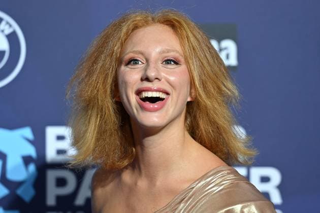 Entertainment Themen der Woche KW43 Entertainment Bilder des Tages Anna ERMAKOVA (Tochter von Boris Becker). Einzelbild,angeschnittenes Einzelmotiv,Portraet,Portrait,Porträt. Roter Teppich,Blauer Panther Ð TV und Streaming Award 2023 am 25.10.2023 in der BMW Welt Muenchen. *** Anna ERMAKOVA daughter of Boris Becker single image,cropped single image,portrait,portrait red carpet,blue panther Ð TV and Streaming Award 2023 on 25 10 2023 at BMW World Munich