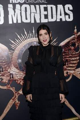 October 26, 2023, Mexico City, Ciudad de Mexico, Mexico: October 25, 2023, Mexico City, Mexico: Cassandra So¡nchez-Navarro Attends the black carpet of the season 2 Premiere of the 30 Monedas Tv Series by HBO, at Salon Barcelona. on October 25, 2023 in Mexico City, Mexico. Mexico City Mexico - ZUMAe321 20231026_zea_e321_019 Copyright: xCarlosxTischler xEyepixxGroupx