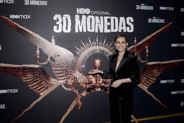 October 26, 2023, Mexico City, Ciudad de Mexico, Mexico: October 25, 2023, Mexico City, Mexico: Kika Edgar Attends the black carpet of the season 2 Premiere of the 30 Monedas Tv Series by HBO, at Salon Barcelona. on October 25, 2023 in Mexico City, Mexico. Mexico City Mexico - ZUMAe321 20231026_zea_e321_034 Copyright: xCarlosxTischler xEyepixxGroupx