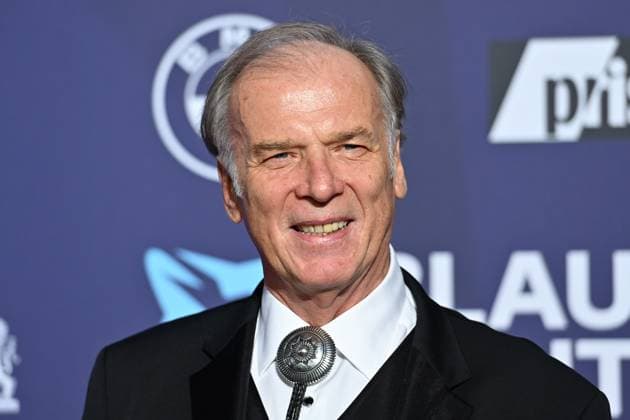 Wolfgang FIEREK (Schauspieler), Einzelbild,angeschnittenes Einzelmotiv,Portraet,Portrait,Porträt. Roter Teppich,Blauer Panther Ð TV und Streaming Award 2023 am 25.10.2023 in der BMW Welt Muenchen.