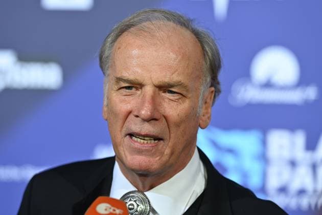 Wolfgang FIEREK (Schauspieler), Einzelbild,angeschnittenes Einzelmotiv,Portraet,Portrait,Porträt. Roter Teppich,Blauer Panther Ð TV und Streaming Award 2023 am 25.10.2023 in der BMW Welt Muenchen.