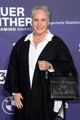 Katerina Jacob bei der Verleihung vom Blauer Panther - TV & Streaming Award 2023 in der BMW Welt. München, 25.10.2023