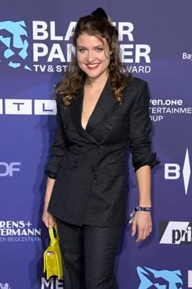 Lara Mandoki bei der Verleihung vom Blauer Panther - TV & Streaming Award 2023 in der BMW Welt. München, 25.10.2023