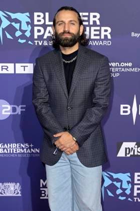 Arman Kashani bei der Verleihung vom Blauer Panther - TV & Streaming Award 2023 in der BMW Welt. München, 25.10.2023