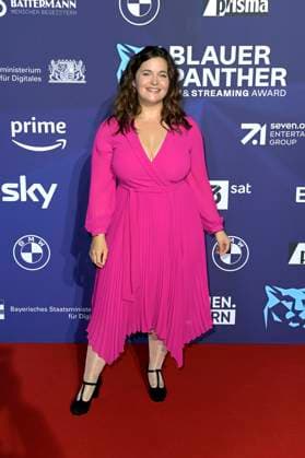 Ronja Forcher bei der Verleihung vom Blauer Panther - TV & Streaming Award 2023 in der BMW Welt. München, 25.10.2023