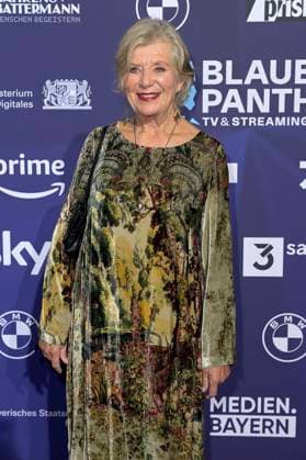Jutta Speidel bei der Verleihung vom Blauer Panther - TV & Streaming Award 2023 in der BMW Welt. München, 25.10.2023
