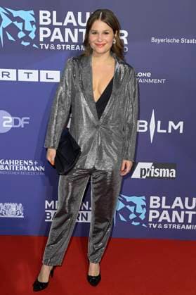 Cristina do Rego bei der Verleihung vom Blauer Panther - TV & Streaming Award 2023 in der BMW Welt. München, 25.10.2023