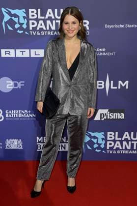 Cristina do Rego bei der Verleihung vom Blauer Panther - TV & Streaming Award 2023 in der BMW Welt. München, 25.10.2023
