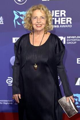 Michaela May bei der Verleihung vom Blauer Panther - TV & Streaming Award 2023 in der BMW Welt. München, 25.10.2023