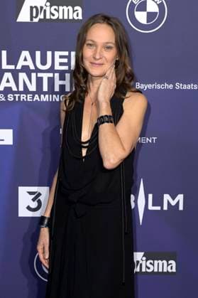 Jeanette Hain bei der Verleihung vom Blauer Panther - TV & Streaming Award 2023 in der BMW Welt. München, 25.10.2023
