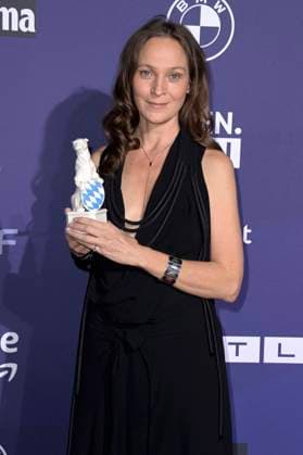 Jeanette Hain bei der Verleihung vom Blauer Panther - TV & Streaming Award 2023 in der BMW Welt. München, 25.10.2023