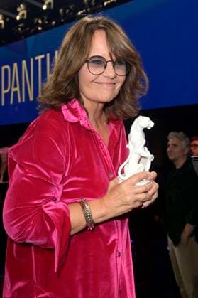 Charlotte Link bei der Verleihung vom Blauer Panther - TV & Streaming Award 2023 in der BMW Welt. München, 25.10.2023