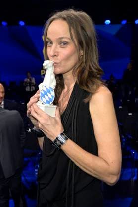 Jeanette Hain bei der Verleihung vom Blauer Panther - TV & Streaming Award 2023 in der BMW Welt. München, 25.10.2023