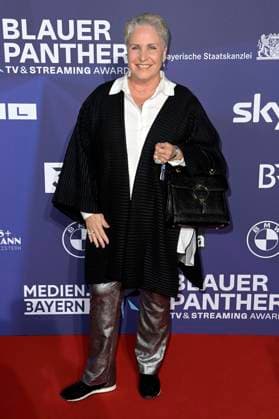 Katerina Jacob bei der Verleihung vom Blauer Panther - TV & Streaming Award 2023 in der BMW Welt. München, 25.10.2023