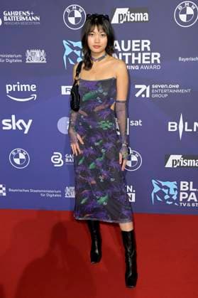 Nhung Hong bei der Verleihung vom Blauer Panther - TV & Streaming Award 2023 in der BMW Welt. München, 25.10.2023
