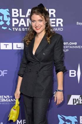 Lara Mandoki bei der Verleihung vom Blauer Panther - TV & Streaming Award 2023 in der BMW Welt. München, 25.10.2023