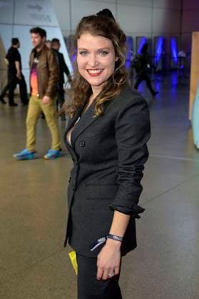 Lara Mandoki bei der Verleihung vom Blauer Panther - TV & Streaming Award 2023 in der BMW Welt. München, 25.10.2023