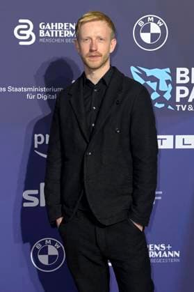 David Zimmerschied bei der Verleihung vom Blauer Panther - TV & Streaming Award 2023 in der BMW Welt. München, 25.10.2023