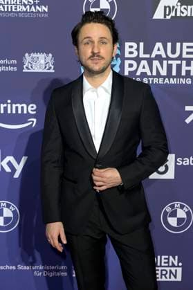 Dimitrij Schaad bei der Verleihung vom Blauer Panther - TV & Streaming Award 2023 in der BMW Welt. München, 25.10.2023