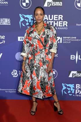 Milka Loff Fernandes bei der Verleihung vom Blauer Panther - TV & Streaming Award 2023 in der BMW Welt. München, 25.10.2023