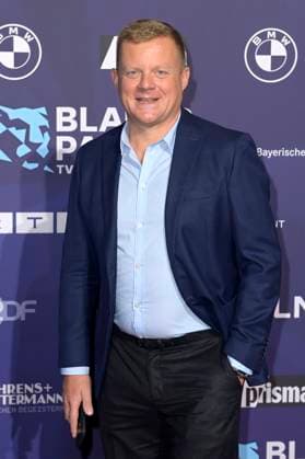 Marc Bator bei der Verleihung vom Blauer Panther - TV & Streaming Award 2023 in der BMW Welt. München, 25.10.2023