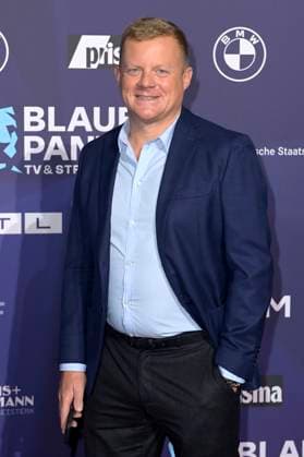 Marc Bator bei der Verleihung vom Blauer Panther - TV & Streaming Award 2023 in der BMW Welt. München, 25.10.2023