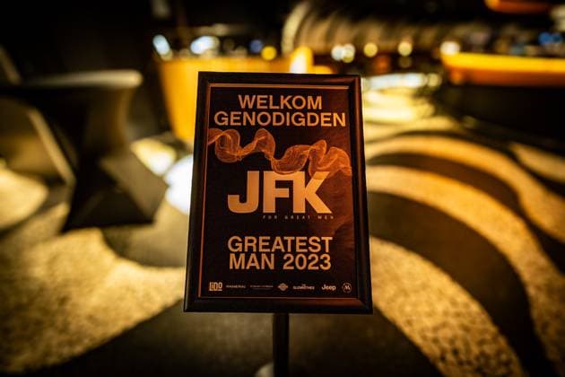 AMSTERDAM - Atmosphere prior to the presentation of the JFK Greatest Man Award, an award for the most successful and charismatic man of the year. ANP LEVIN DEN BOER netherlands out - belgium out  Copyright: xx x482206821x originalFilename: 482206821.jpg