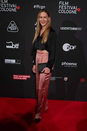 Eveline GORTER, Schauspielerin, Roter Teppich, Red Carpet Show, Ankunft, arrival, Film Festival Cologne awards in Koeln, 26.10.2022.