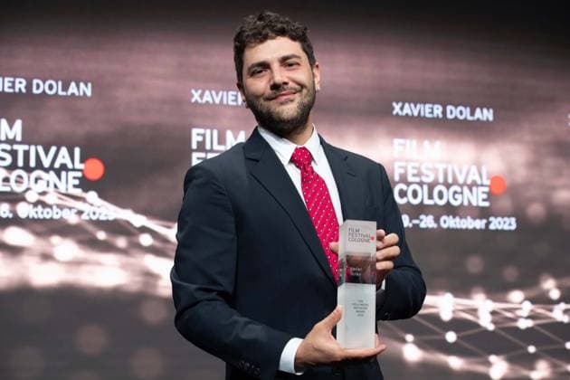 Regisseur Xavier DOLAN, Xavier DOLAN erhaelt den The Hollywood Reporter Award Film Festival Cologne awards in Koeln, 26.10.2022.