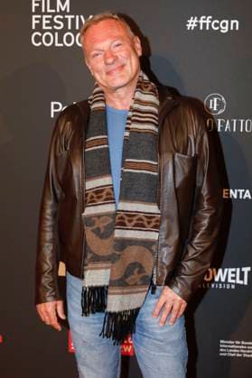 Klaus Nierhoff bei der Verleihung der Cologne Awards auf dem 33. Film Festival Cologne 2023 im E-Werk. Köln, 26.10.2023