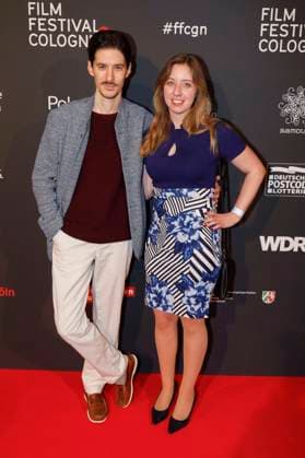 Konstantin Korenchuk und Inken Große bei der Verleihung der Cologne Awards auf dem 33. Film Festival Cologne 2023 im E-Werk. Köln, 26.10.2023