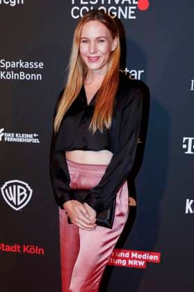 Eveline Gorter bei der Verleihung der Cologne Awards auf dem 33. Film Festival Cologne 2023 im E-Werk. Köln, 26.10.2023