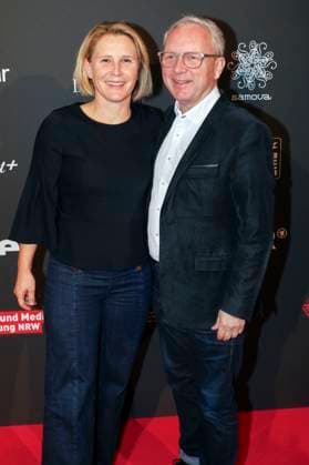 Susan Link mit Ehemann Wolfgang Link bei der Verleihung der Cologne Awards auf dem 33. Film Festival Cologne 2023 im E-Werk. Köln, 26.10.2023