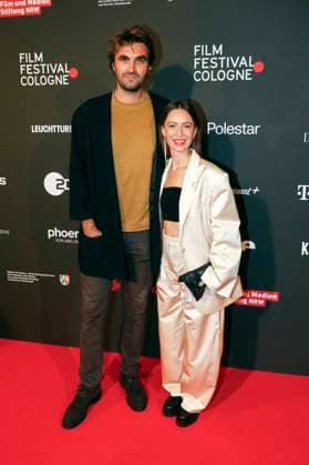 Marco Voltaire und Bianca Hauda bei der Verleihung der Cologne Awards auf dem 33. Film Festival Cologne 2023 im E-Werk. Köln, 26.10.2023