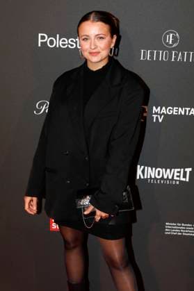 Julia Wiedemann bei der Verleihung der Cologne Awards auf dem 33. Film Festival Cologne 2023 im E-Werk. Köln, 26.10.2023